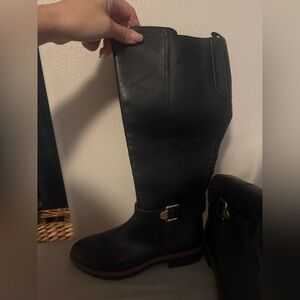Tommy Hilfiger Black Over the Knee Boots